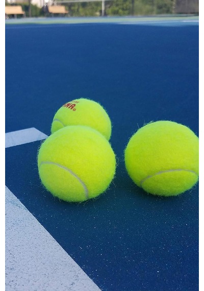 12 Adet Tenis Topu Başlangıç Seviye Eğitim Antrenman Amatör Maç Topu Tennis Ball