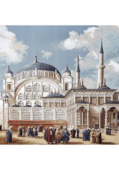 Dini Seri-12 Dokuma Goblen Kumaş-Nusretiye Camii