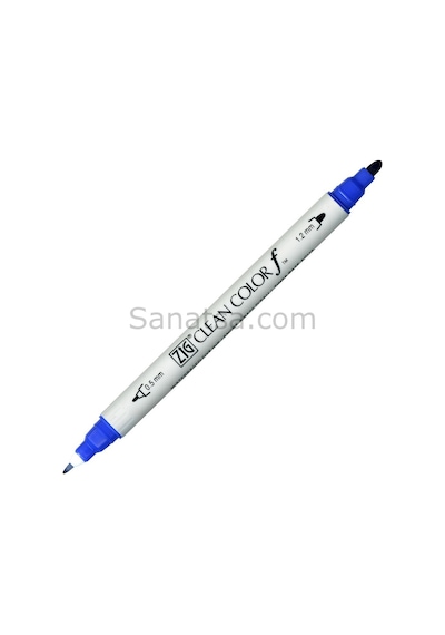Zig  Clean Color F Çift Uçlu Kalem 030 Blue