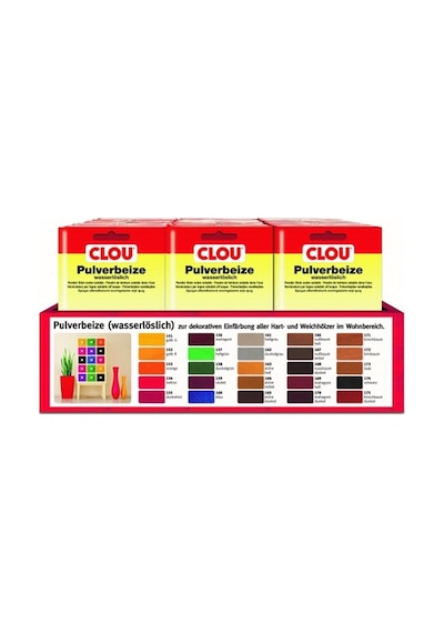Suda Çözülen Oksit Toz Ahşap Boyasıclou Oksit Toz Boya Nr:152 Koyu Sarı R 5gr-5154