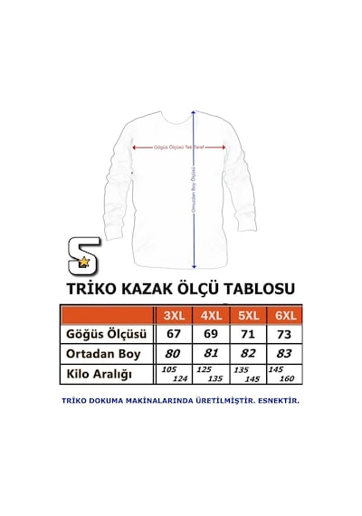 Starbattal Erkek Büyük Beden Sıfır Yaka Çift Renk Triko Kazak 23751 Bordo-Bordo