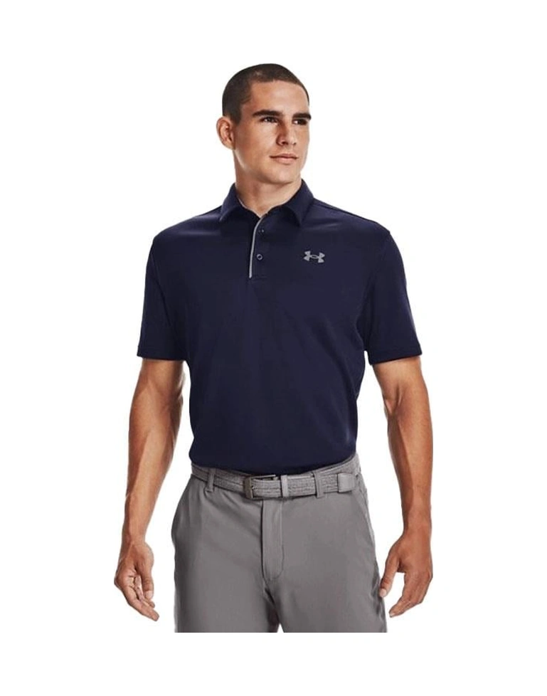 Under Armour Tech Polo Erkek T-shirt 1290140-402 Mavi
