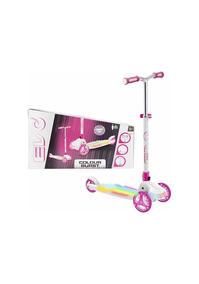 Evo Scooter 3tkr Işıklı Burst Max 50kg Beyaz