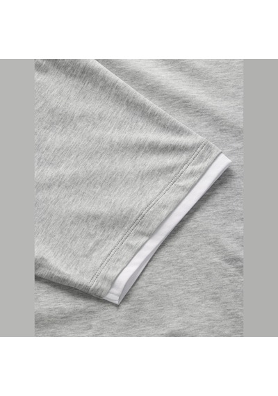 Jack & Jones Kadin Loose Fit Bisiklet Yaka Crop Tisört - Andrea - 12297396 Gri Melanj Jack & Jones Kadin Loose Fit Bisiklet Yaka Crop Tisört - Andrea - 12297396 Gri Melanj