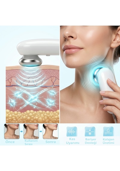 Robx A07 Yeni Nesil Rf-EMS Cilt Sivilce Ve Yüz ve Vücut Aleti