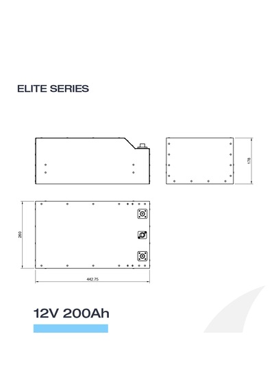 12v 200ah Lifepo4 Bluetooth'lu Lityum Demir Fosfat Akü/batarya