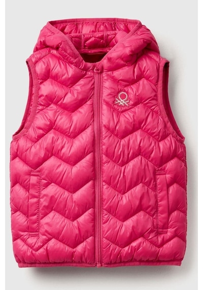 United Colors Of Benetton Kız Bebek 21ıngj00h-25k Yelek Fuşya-2112 Fuşya