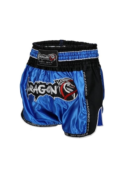 Muay Thai Şortu Retro Neo Mavi Mt3075