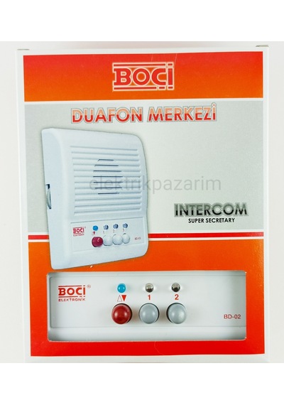 Boçi 2 Li Diafon Merkez İkili Çaycı Diafon Merkezi
