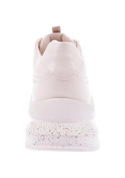 Dgn 55130-22y Kadın Mega Kalın Taban Sneakers Ayakkabı 55130-2027-R0152 Bej