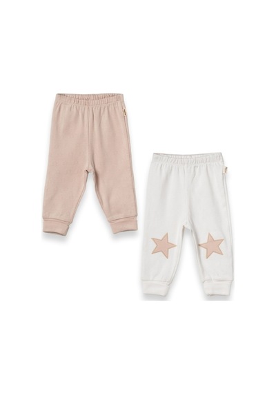Babycosy Organic Wear %100 Organik Pamuk,2 Li Bebek Alt Pijama Seti,yıldız Detaylı,bebek Ve Yenidoğan Serisi Ekru-taş Babycosy Organic Wear %100 Organik Pamuk,2 Li Bebek Alt Pijama Seti,yıldız Detaylı,bebek Ve Yenidoğan Serisi Ekru-taş