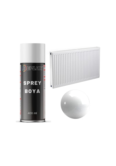 Replax Beyaz Radyatör Kalorifer Petek Sprey Boyası 400 Ml