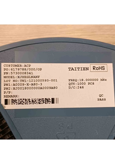 Xj0018000000a0009a80 18mhz Murata Diğer Kristaller 19 Adet
