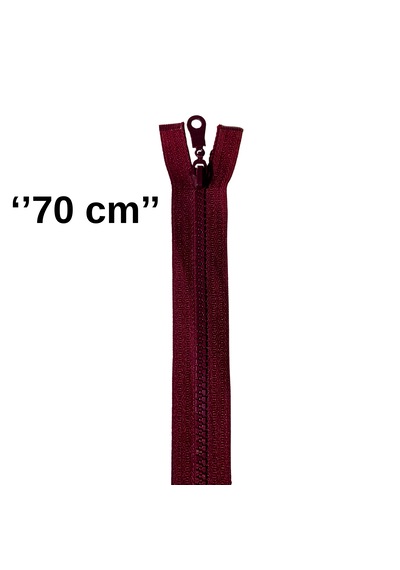 70 Cm Koyu Kırmızı Fermuar 352 Koyu Kırmızı