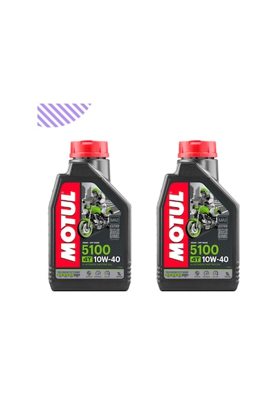 Motul 5100 10W-40 Motorsiklet Yağı 2 x 1 L