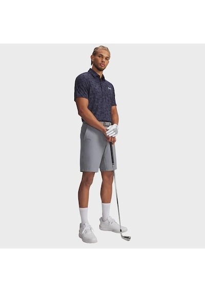 Under Armour Drive Tapered Erkek Gri Polo Yaka Tişört