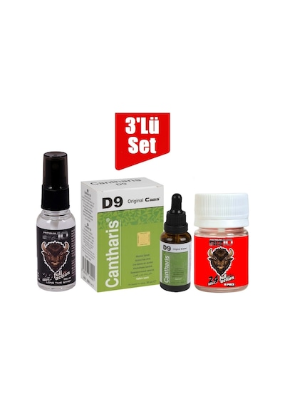 Bizon Sprey Caas D9 Kadin Kadın Damla Bizon 100mg 10lu
