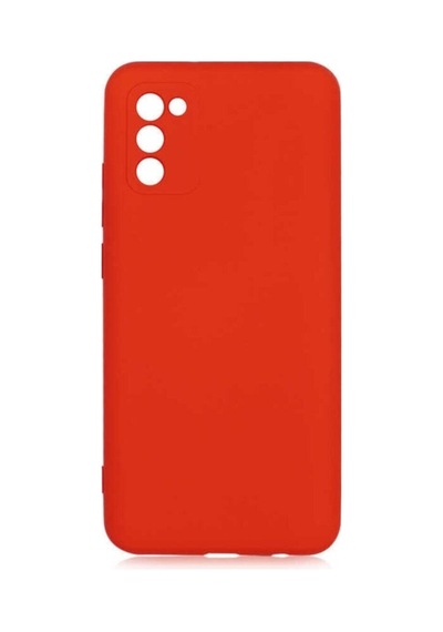 Samsung Galaxy Uyumlu A02s Kılıf Içi Kadife Kamera Korumalı Lansman Silikon Koyu Pembe + Nano Cam Col3697-mara462