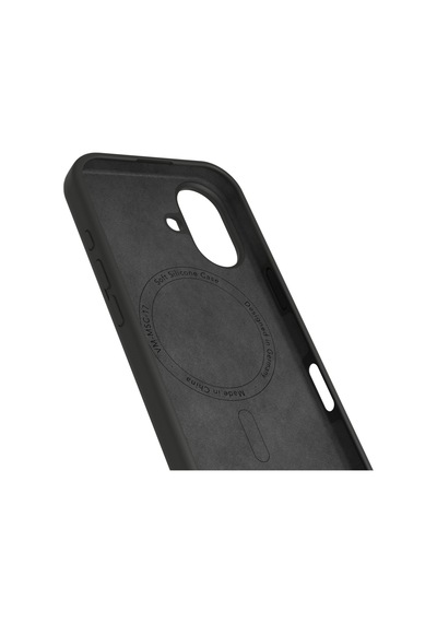 Vonmahlen İphone 17 Yumuşak Silikon Kılıf Siyah