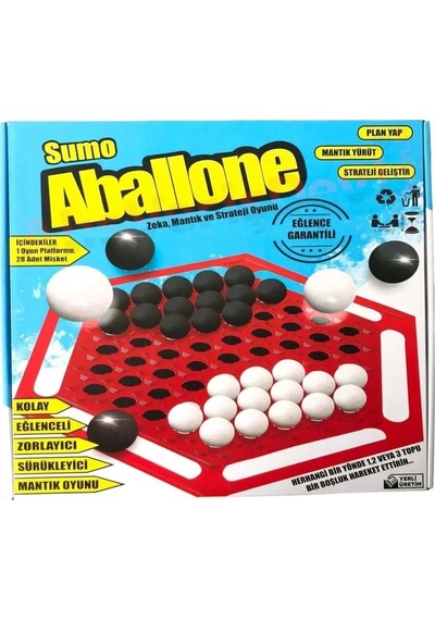 Aballone Strateji Oyun Seti Zekanı Konuştur, Rakibini Oyun Dışına İt