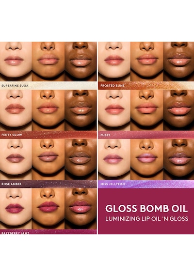Fenty Beauty Gloss Bomb Oil - Dudak Parlatıcı Yağ 02 - Miss Jellyfish