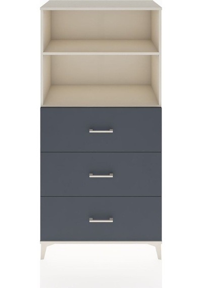 Hyperion Dolap 2 Raflı 3 Çekmeceli 88x44x182 Aytaşı-antrasit Aytaşı Hyperion Dolap 2 Raflı 3 Çekmeceli 88x44x182 Aytaşı-antrasit Aytaşı