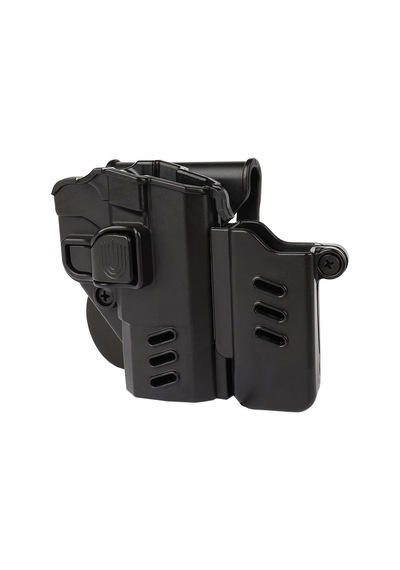 Black Grips Canik Mete Uyumlu Şarjörlü Polimer Taktik Kılıf // Siyah Siyah