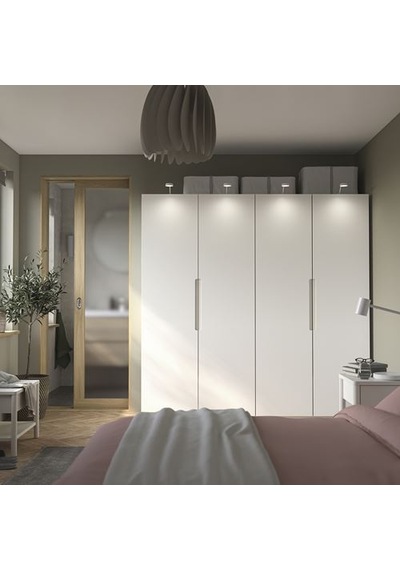 Ikea Tonstad Gardırop Kapağı, Kırık Beyaz, 50x195 Cm, Menteşesiz
