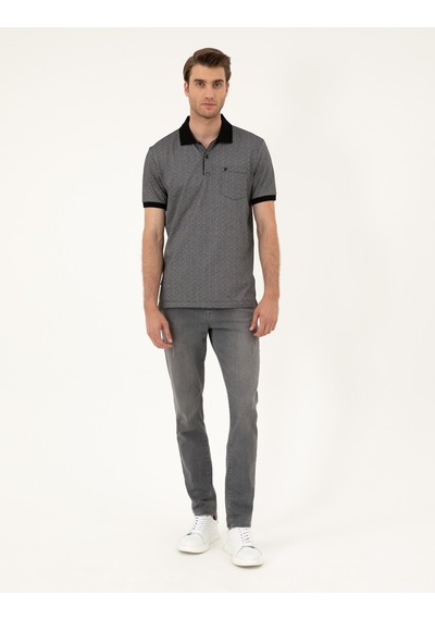 Pierre Cardin Erkek Siyah Tişört 50288681-vr046 Siyah