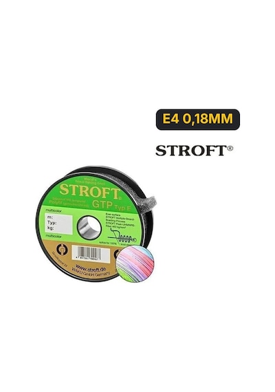 Stroft Gtp Typ E Örgü Misina Multicolour 300m E4 0,18mm