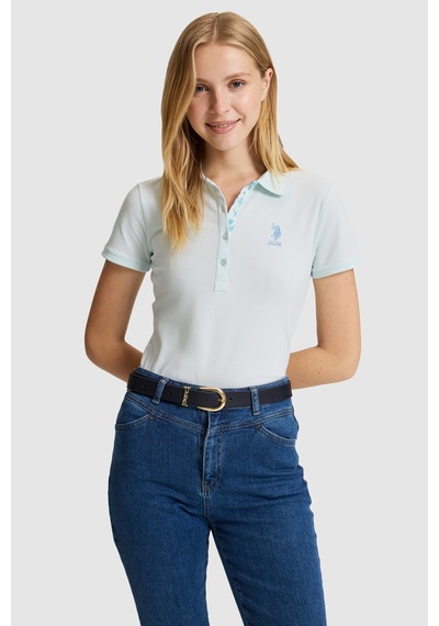 U.S. Polo Assn. U.s. Polo Assn. Kadın Nil Tişört Basic 50321798-vr083 Nıl