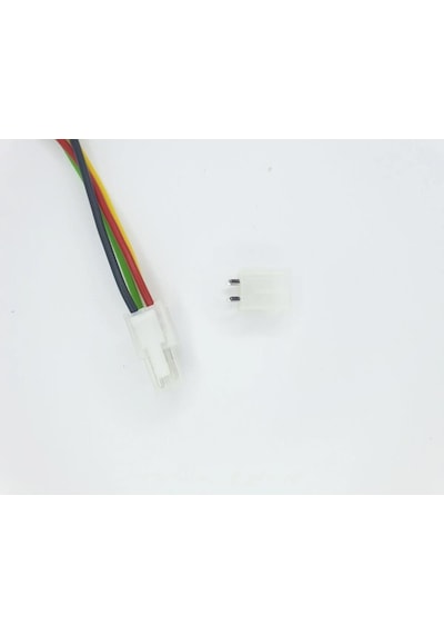 Sanec 4,20mm 2 Pin Kablolu Konnektör Takım 10cm - 1,50mm - Çift Taraflı