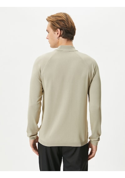 Koton Yarım Balıkçı Yaka Kazak Slim Fit Triko Uzun Kollu Bej 4wam70120ht 4WAM70120HT057 Ekru Koton Yarım Balıkçı Yaka Kazak Slim Fit Triko Uzun Kollu Bej 4wam70120ht 4WAM70120HT057 Ekru