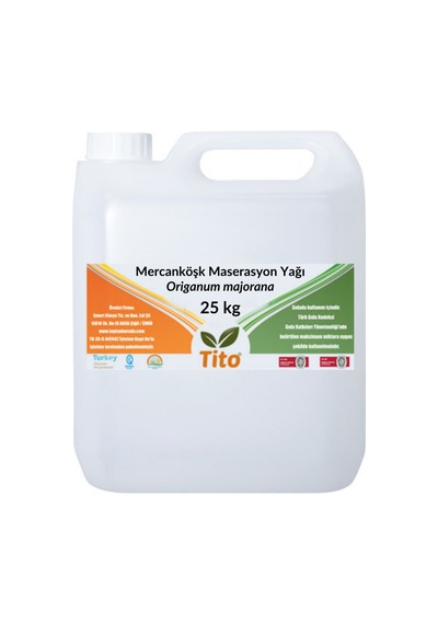 Mercanköşk Maserasyon Yağı Origanum Majorana 25 KG