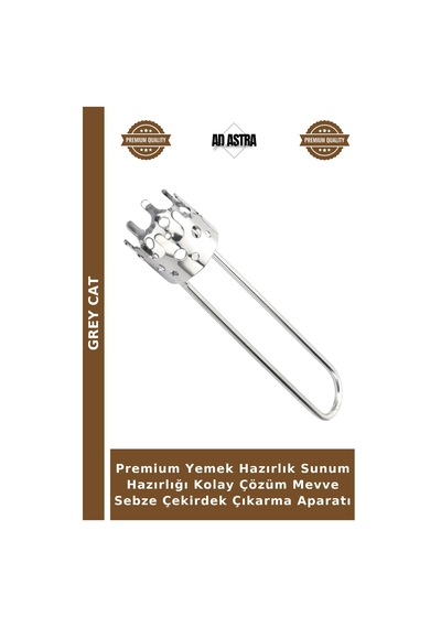 Premium Yemek Hazırlık Sunum Hazırlığı Kolay Çözüm Mevve Sebze Çekirdek Çıkarma Aparatı