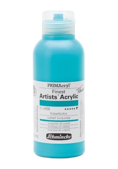 Schmincke Primacryl Artist Akrilik Boya 250 Ml Seri 2 456 Cobalt Turquoise