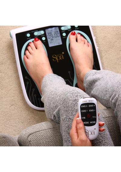 Sensio Spa Ems Ayak Ve Vücut Masajı, Titreşimli, Uzaktan Kumandalı Ve 4 Pedli - 99 Seviye Şebeke Veya Pille Çalışan Elektrikli Kas Stimülatörü Tens Makinelerine Popüler Alternatif