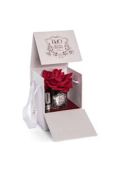Füme Cam Silver Tek Gül Luxury Home Perfume Rose