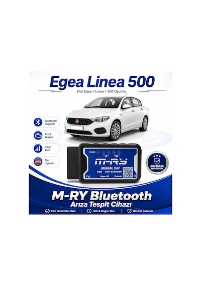 M-ry Egea Uyumlu Bluetooth Arıza Tespit Cihazı