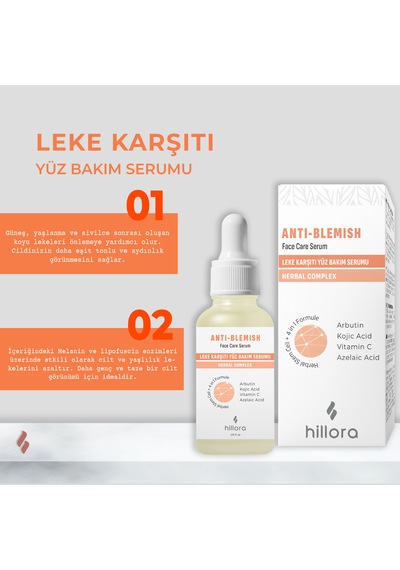 Leke Karşıtı Yüz Bakım Serumu
