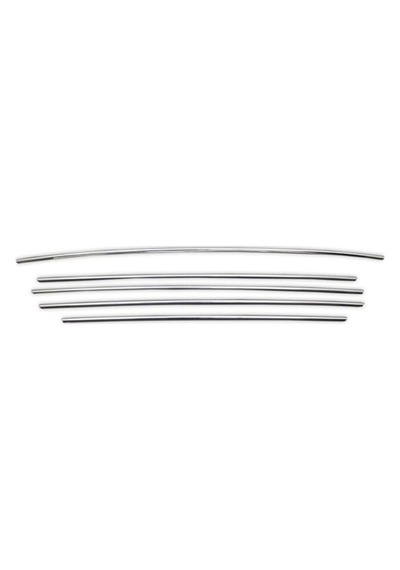 Citroen C5 Krom Ön Tampon Çıtası 5 Parça 2010 Ve Sonrası Paslanma