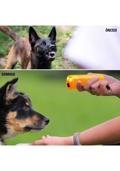 Ollevra Köpeksavar Ultrasonik Köpek Kovucu Köpek Kornası Eğitim Cihazı