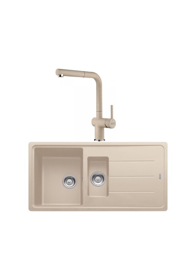 Franke Basis Bfg 651 Avena Granit Eviye + Active Plus Doccia 2.0 Batarya Seti