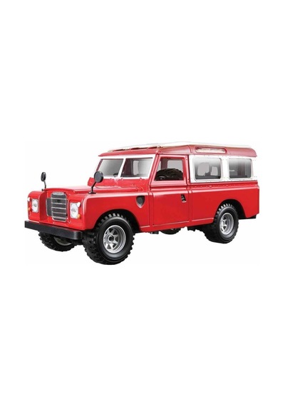 22063 Land Rover Series Iı Model Araba 1:24 Kırmızı -nessiworldman