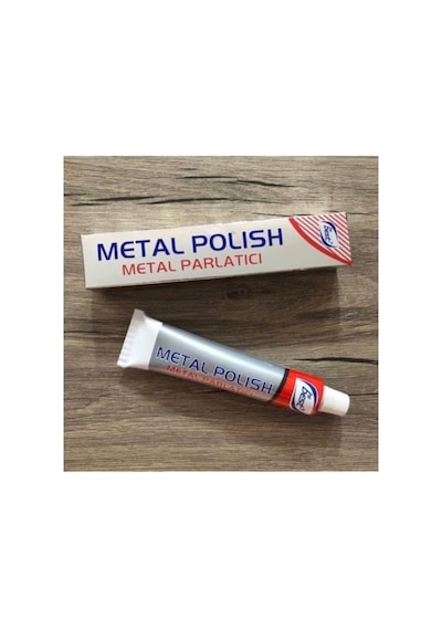 Metal Krom Gümüş Altın Parlatıcı Krem Cila 50gr