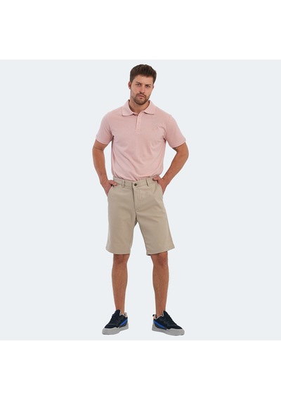 Slazenger EASILY Erkek Cepli Bej Şort