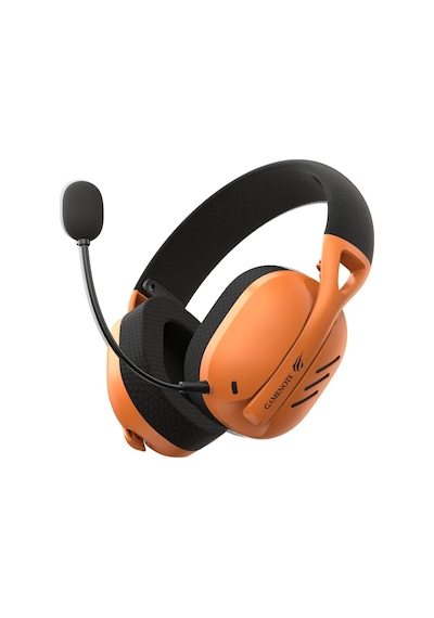 Gamenote Fuxi-h3 Gaming Oyuncu Mikrofonlu Kulaklığı 7.1-4 Modlu Bt, 2.4ghz, Type-c, 3.5mm Turuncu
