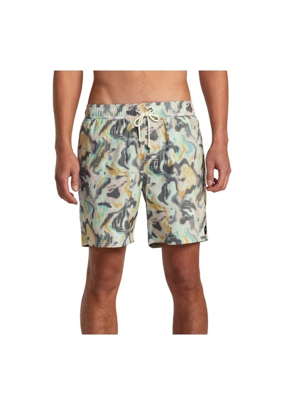 Rvca Rvca Manic Elastic Erkek Mavi Boardshort 560