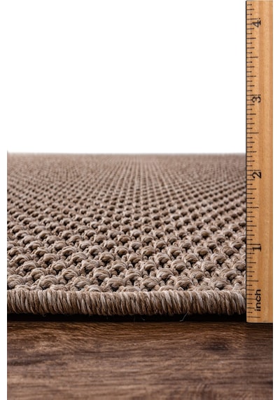 Tm-01 Sisal Jut Hasır Model Tek Renk Dokuma Yıkanabilir Toz Vermez Halı Krem Hasır
