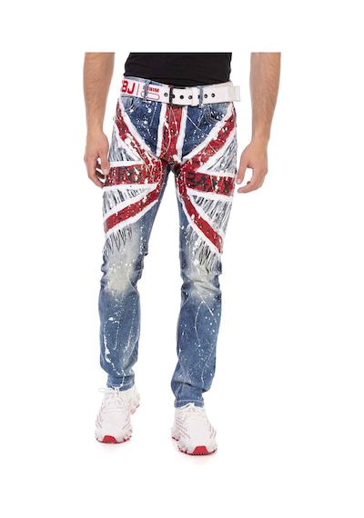 CD714 Great Britain Jeans Mavi